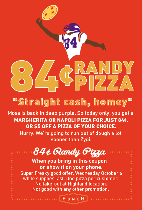 Punch Pizza Randy Moss 84 Cent Coupon