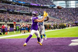 Photo: Adam Thielen vs Detroit Lions