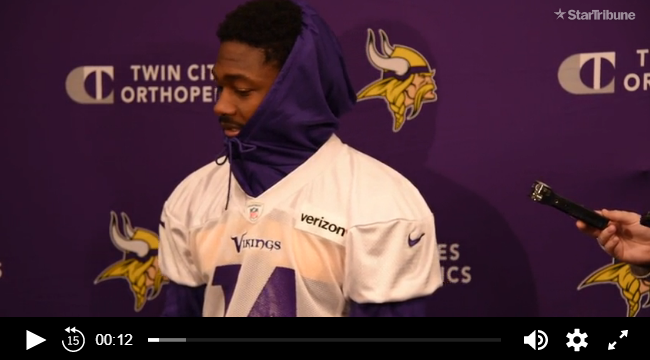 Photo: Stefon Diggs press conference