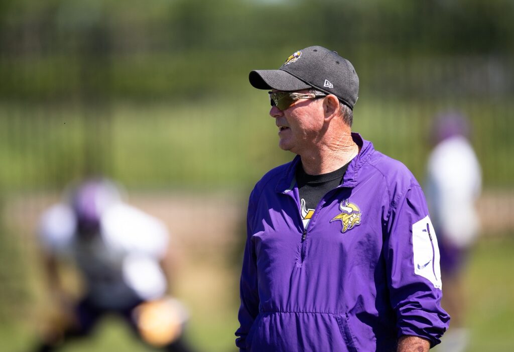 Photo: Mike Zimmer - Training Camp